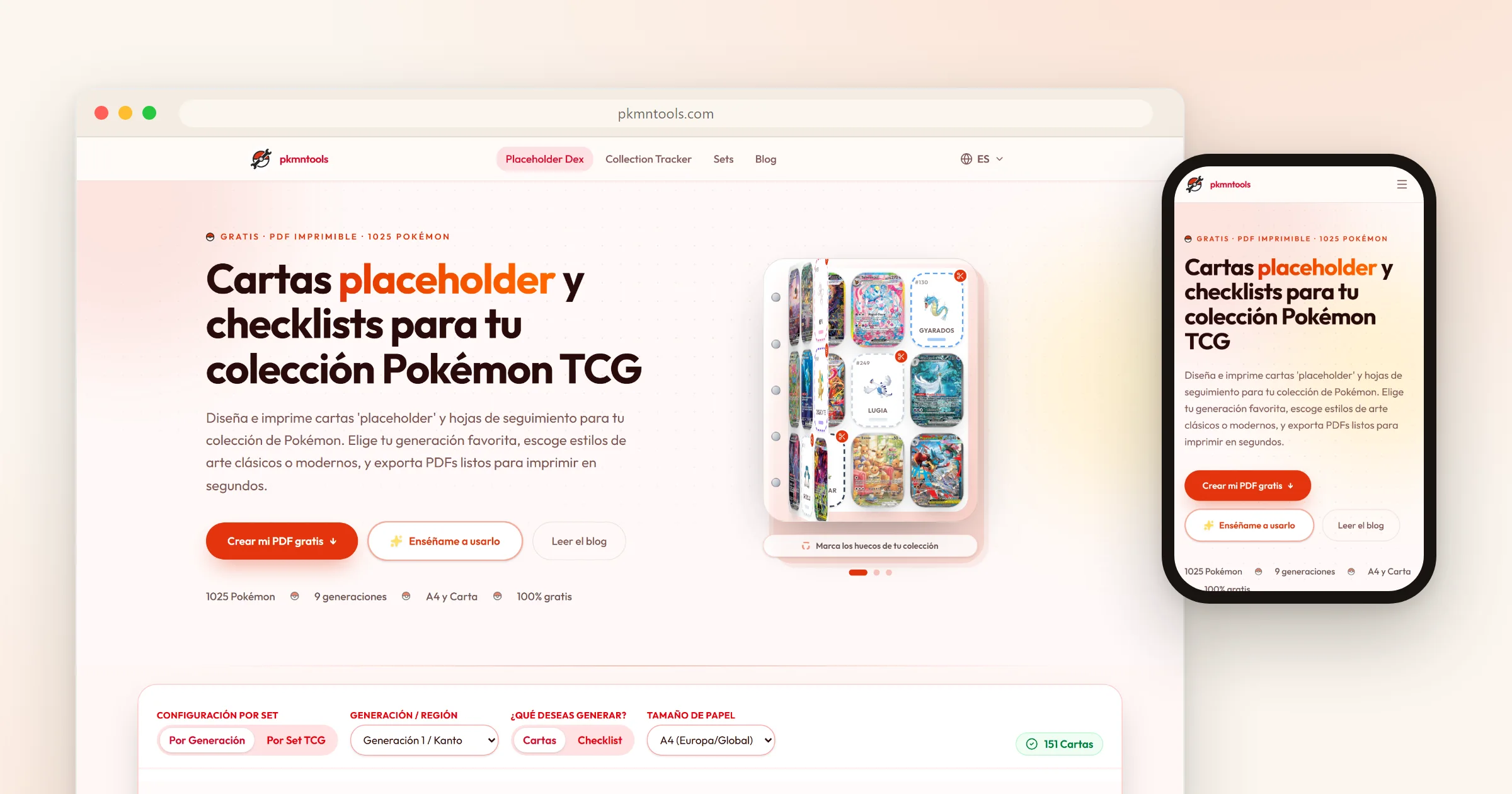 De un generador de PDFs a un portal en 5 idiomas: seis meses vibecodeando pkmntools